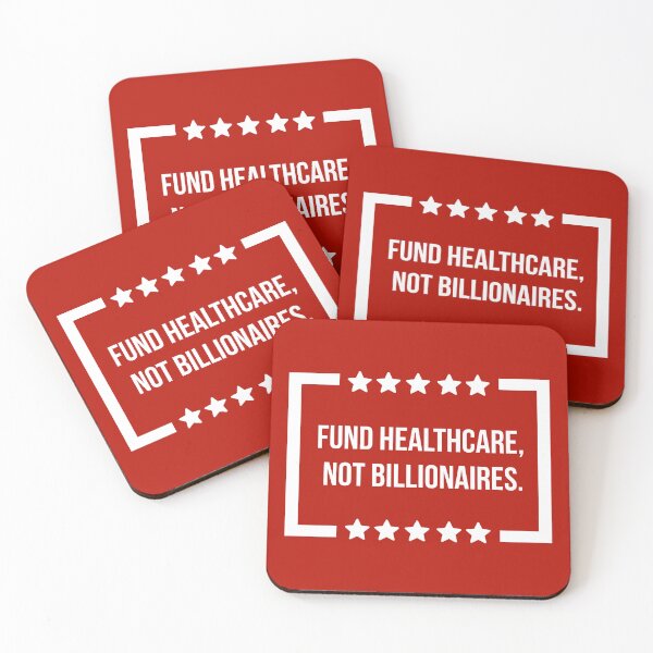 Item preview, Fund healthcare not billionaires  designed and sold by Rachel the Artist .