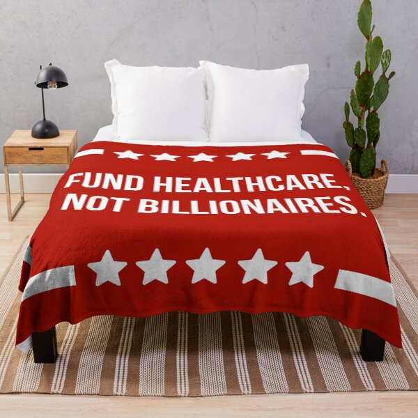 Item preview, Fund healthcare not billionaires  designed and sold by Rachel the Artist .