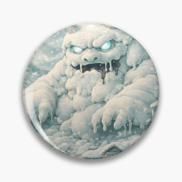 Item preview, Mochi Avalanche Oni – Crushing Softness Japanese Kaiju Food Monster designed and sold by Snackwear Apparel.