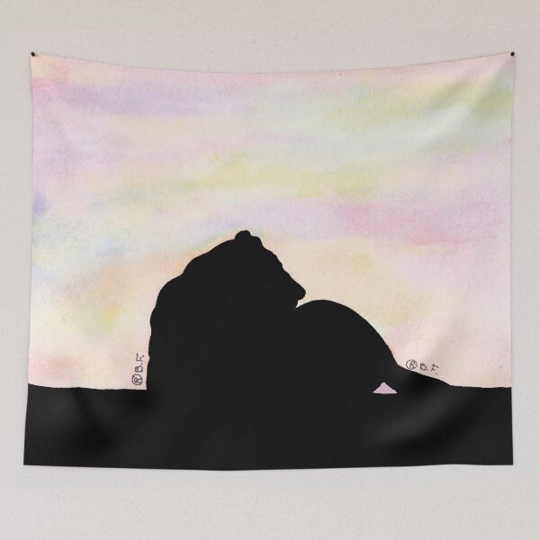 Item preview, LIONESS SILHOUETTE 1 designed and sold by BeritValk.