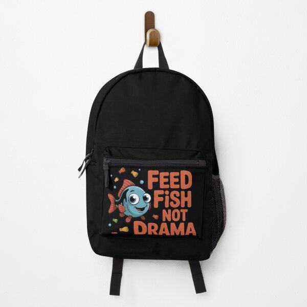 Item preview, Funny Aquarium T-Shirt – Feed Fish Not Drama – Peaceful Fish Keeper designed and sold by TankTherapyArt.