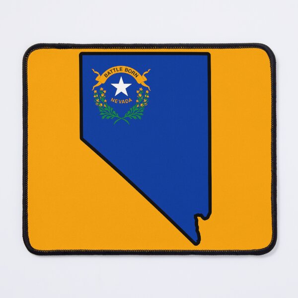 Artikelvorschau, Staatsflaggenkarte von Nevada entworfen und verkauft von HFYD.