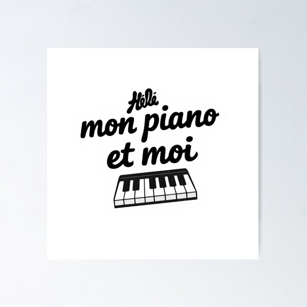 Item preview, Helena Bailly - My piano and me designed and sold by PYXOO.