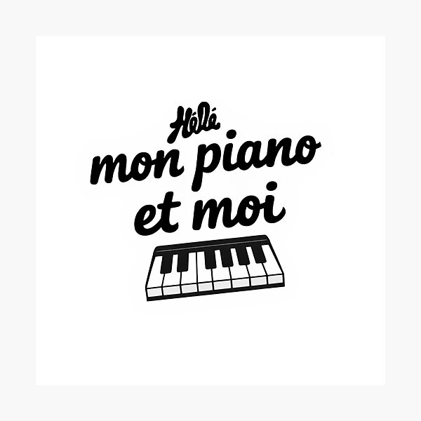 Item preview, Helena Bailly - My piano and me designed and sold by PYXOO.