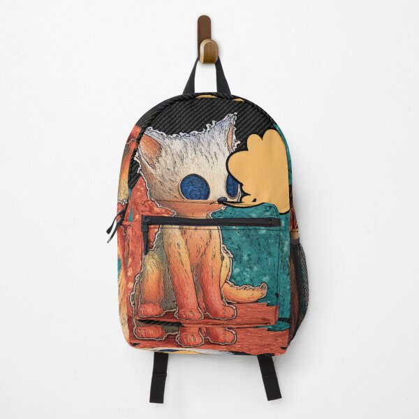 Item preview, Cute Comic Kitten with Speech Bubble Illustration designed and sold by Grafititee.