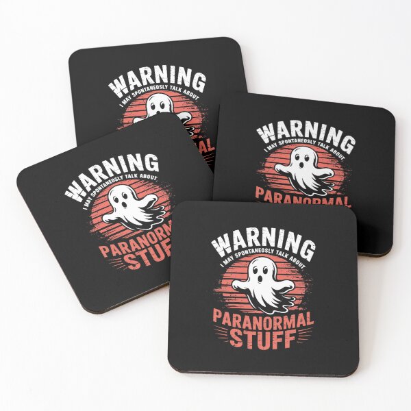 Item preview, Ghost Hunting Warning Paranormal Investigator  designed and sold by PowAcademy.
