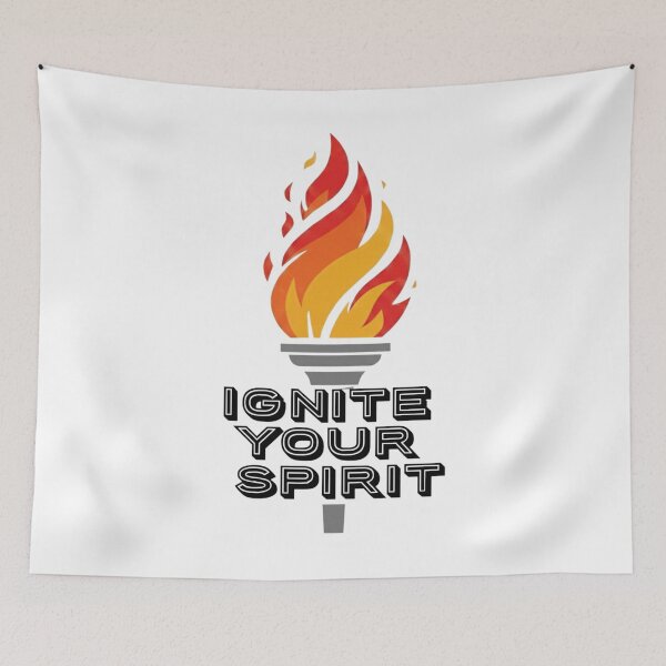 Item preview, Ignite Your Spirit – Inspirational Motivation Quote designed and sold by Be-You-Vibes.