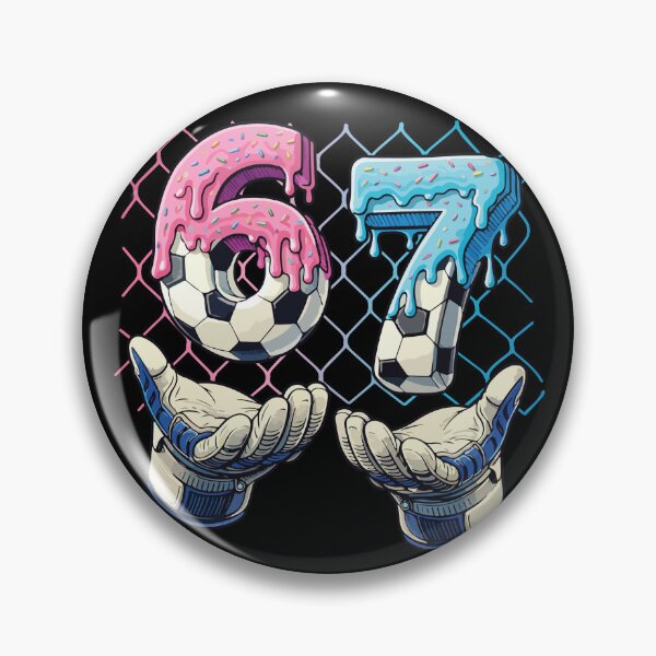 Item preview, 67 Soccer Six Seven Meme Kids Football Coach School Funny Ice Cream Drip designed and sold by wtfbba.
