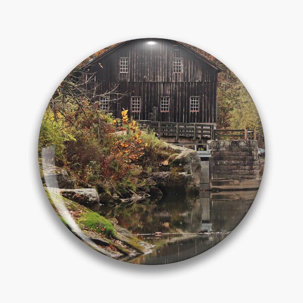 Item preview, Historic grist mill reflections in the morning sun designed and sold by MarkSmalley.