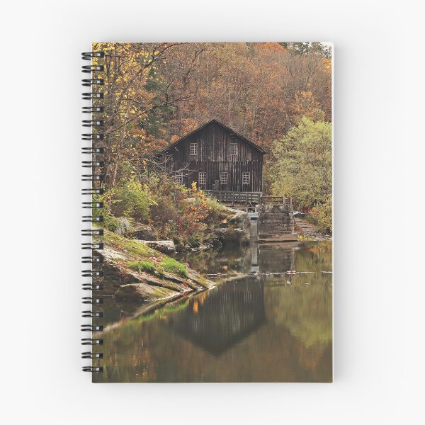 Item preview, Historic grist mill reflections in the morning sun designed and sold by MarkSmalley.