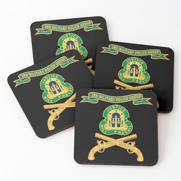 Item preview, Army - 3rd Military Police Group w Ribbon - Br X 300 designed and sold by Military Insignia Products.