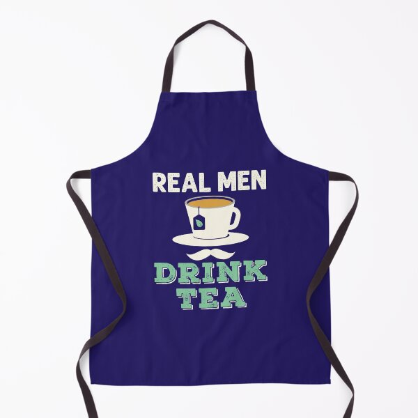 Item preview, Real Men Drink Tea designed and sold by jaygo.