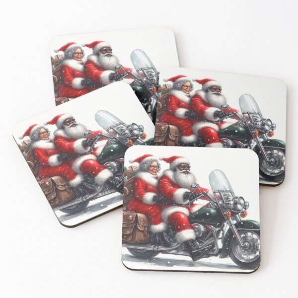 Item preview, Biking Santa designed and sold by Jonnybonnie.
