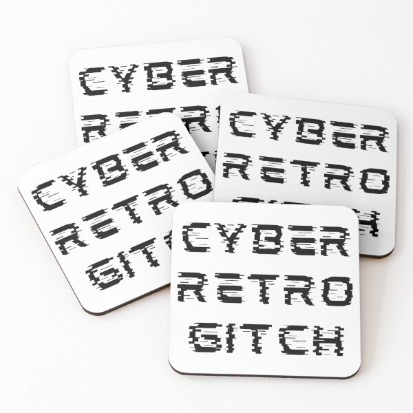 Item preview, Cyber Retro Glitch – Futuristic Tech Typography designed and sold by TorqueThread.