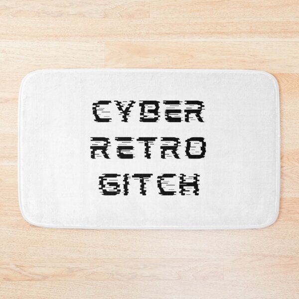 Item preview, Cyber Retro Glitch – Futuristic Tech Typography designed and sold by TorqueThread.