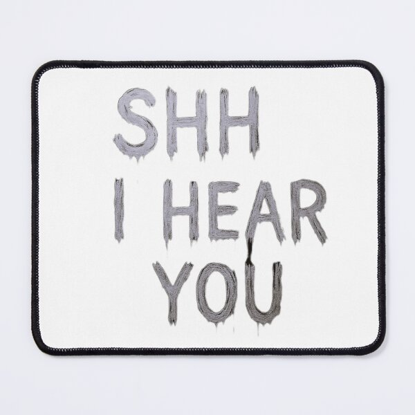 Item preview, Shh, I Hear You — dark and intriguing design designed and sold by Catfcreations.