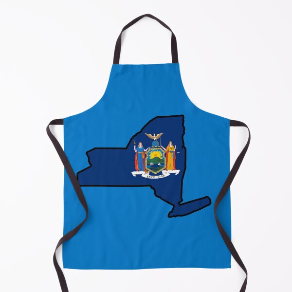 Item preview, State Flag Map of NEW YORK designed and sold by HFYD.
