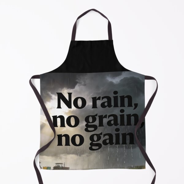 Item preview, No rain, no grain, no gain designed and sold by PrintYourStyle.