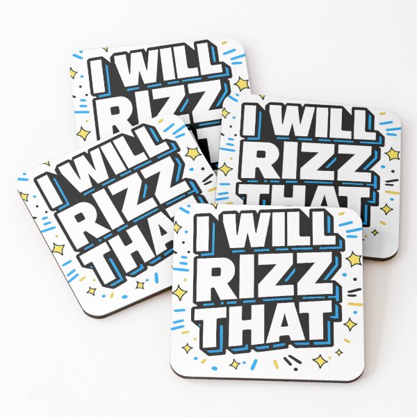 Item preview, I WILL RIZZ THAT designed and sold by Krasawcew.