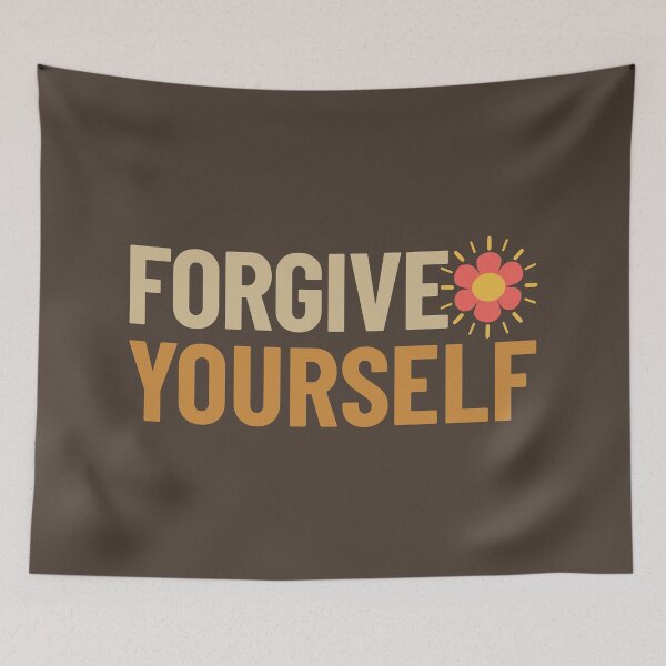 Item preview, Forgive yourself motivational words designed and sold by Innet.