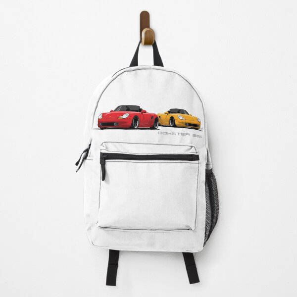 Item preview, Red and Yellow 986 Boxster S 2 car Illustration Essential designed and sold by blackdogshop.