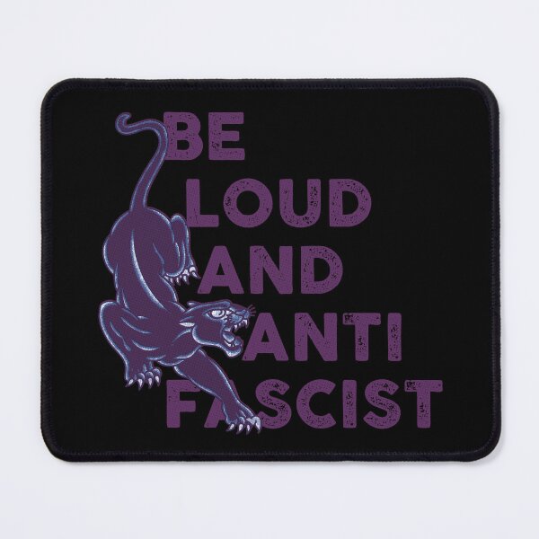 Item preview, Be loud and antifascist designed and sold by remerasnerdas.