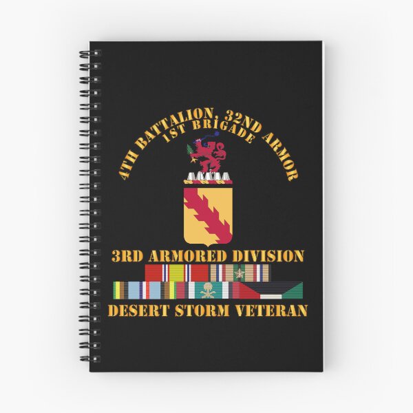 Item preview, Army - 4th Bn, 32nd Armor - 3rd Armored Divi - Desert Storm Veteran designed and sold by Military Insignia Products.