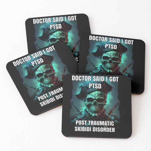 Item preview, Post Traumatic Skibidi Disorder  designed and sold by Fire TheMann.