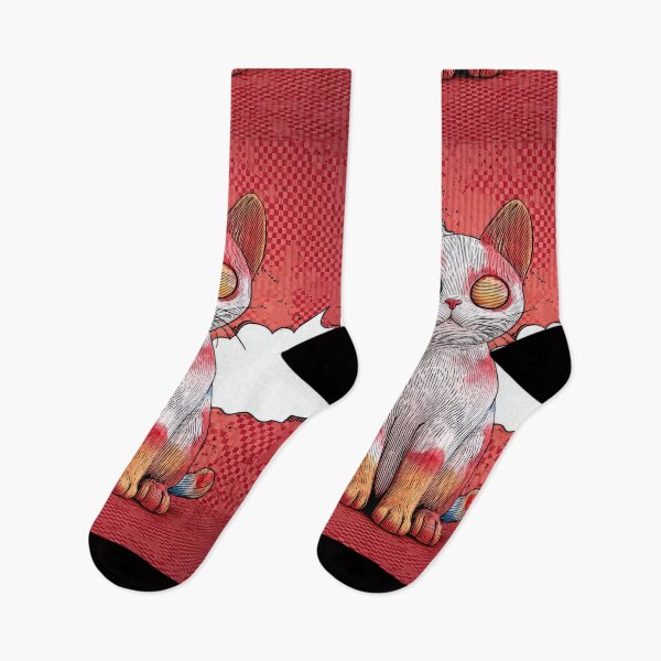 Item preview, Cute Comic Kitten with Speech Bubble Illustration designed and sold by Grafititee.