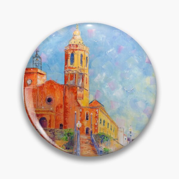 Item preview, Church and Mermaid of Sitges designed and sold by Natalia_Shchip.