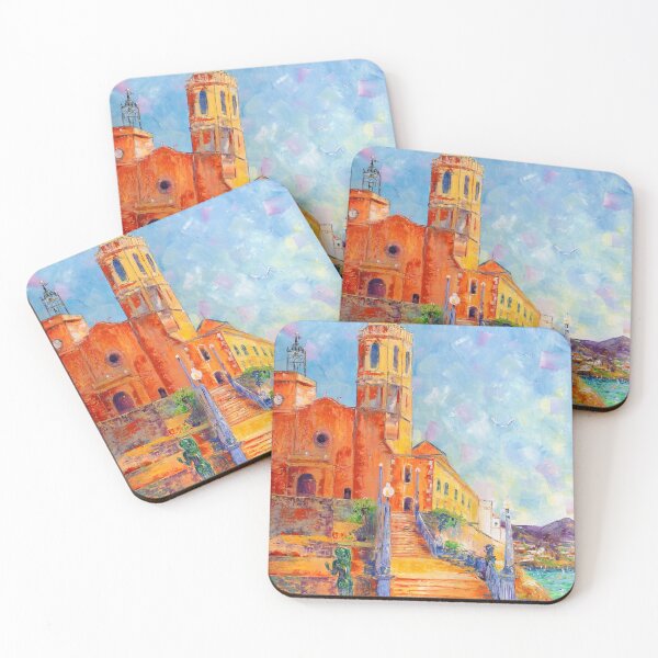 Item preview, Church and Mermaid of Sitges designed and sold by Natalia_Shchip.