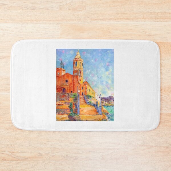 Item preview, Church and Mermaid of Sitges designed and sold by Natalia_Shchip.