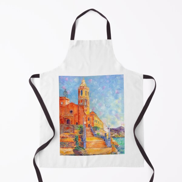 Item preview, Church and Mermaid of Sitges designed and sold by Natalia_Shchip.