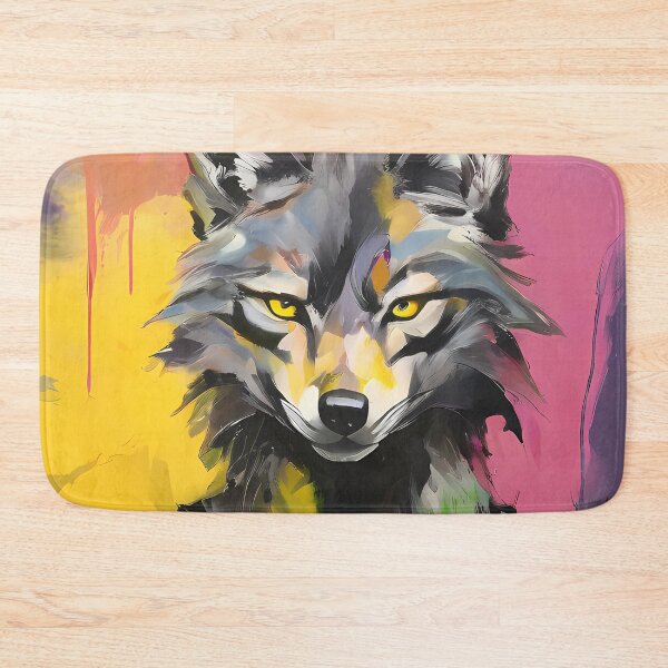 Item preview, Human body with wolf's head portrait designed and sold by Mianku | Für das Leben.