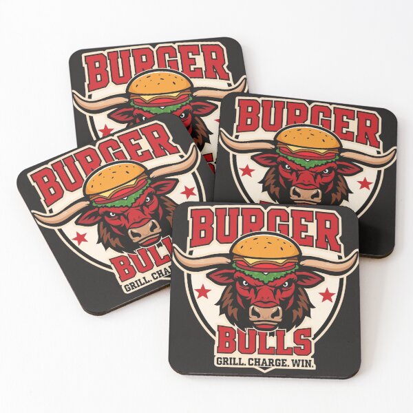 Item preview, BURGER BULLS designed and sold by MilikDesignsPro.