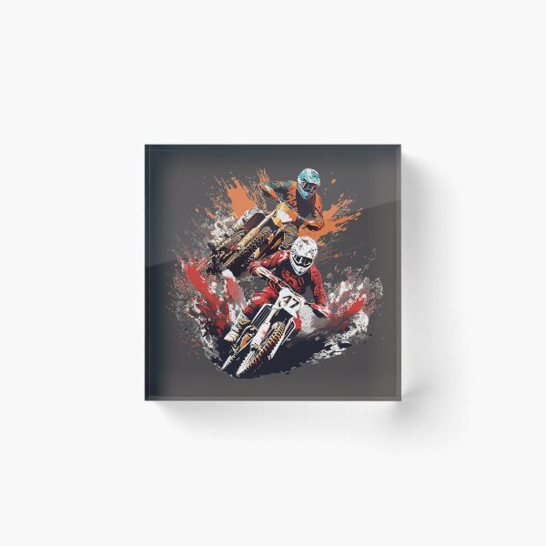 Item preview, Extreme Motocross Sport Action Illustration designed and sold by Szpaku desart .