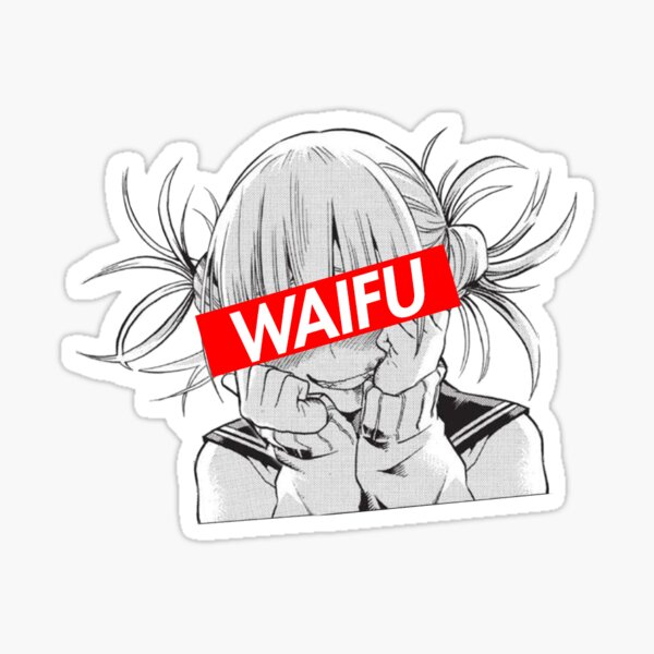 Toga Waifu Sticker Sticker