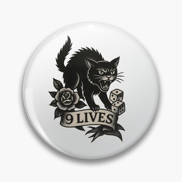 Item preview, 9 Lives designed and sold by Colón Graphix’s.