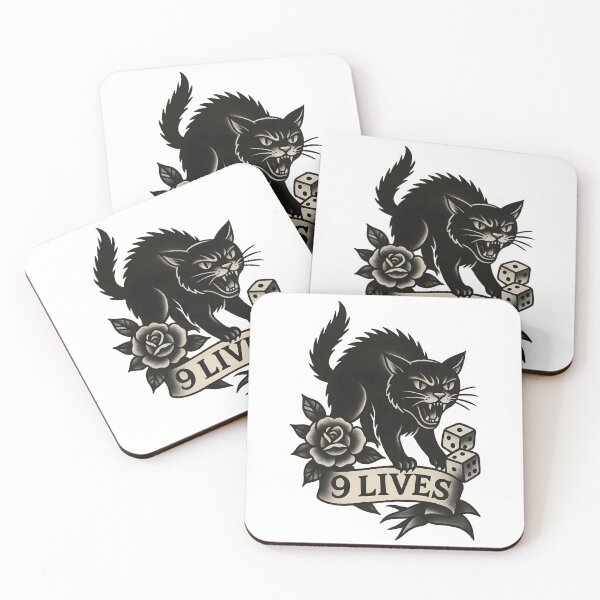 Item preview, 9 Lives designed and sold by Colón Graphix’s.