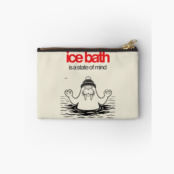 Item preview, Ice Bath Is A State Of Mind | Funny Walrus  | Funny Cold Plunge designed and sold by Anniko Art Studio.