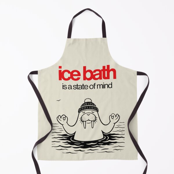 Item preview, Ice Bath Is A State Of Mind | Funny Walrus  | Funny Cold Plunge designed and sold by Anniko Art Studio.
