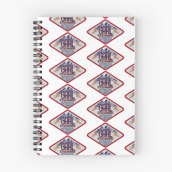 Item preview, Gaal, Steiermark, Osterreich, Austria, Vintage skiing badge design designed and sold by Wanderful-roads.