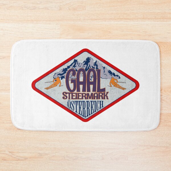 Item preview, Gaal, Steiermark, Osterreich, Austria, Vintage skiing badge design designed and sold by Wanderful-roads.