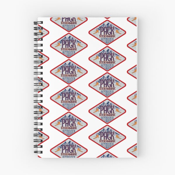 Item preview, Pack, Steiermark, Osterreich, Austria, Vintage skiing badge design designed and sold by Wanderful-roads.