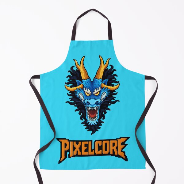 Artikelvorschau, Kaido, der blaue Drache aus One Piece (Pixel-Art) {PIXELCORE} entworfen und verkauft von PIXELCORE-TEE.
