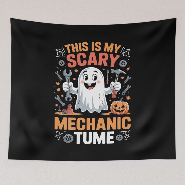 Item preview, his Is My Scary Mechanic Costume  designed and sold by PowAcademy.