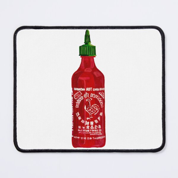 Item preview, Sriracha Hot Sauce Hand Painted designed and sold by KateIvesArt.