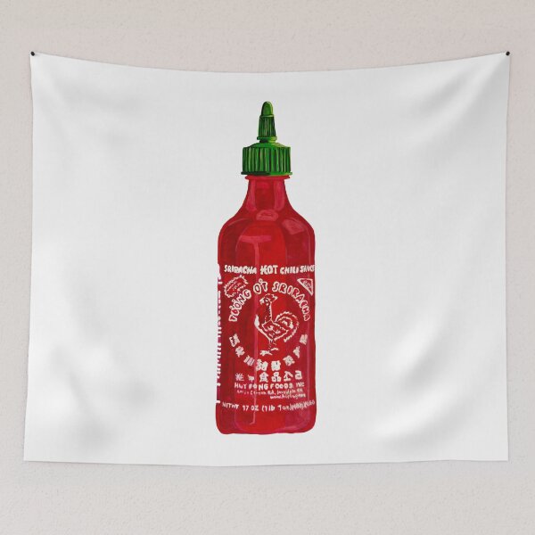 Item preview, Sriracha Hot Sauce Hand Painted  designed and sold by KateIvesArt.