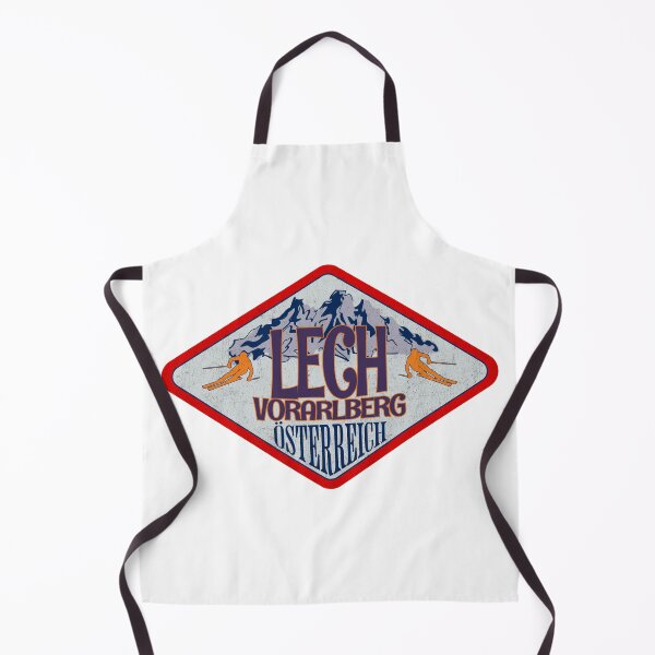 Item preview, Lech, Vorarlberg, Osterreich, Austria, Vintage skiing badge design designed and sold by Wanderful-roads.