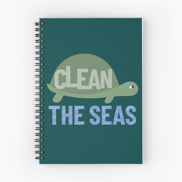 Item preview, Clean the seas turtle saying designed and sold by Innet.